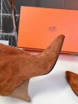 Hermes Ankle Boots  Brown