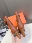 Hermes Ankle Boots  Brown