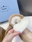Prada Thick Sole Boots Khaki
