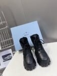 Prada Thick Sole Boots Black