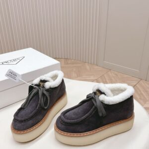 Prada Snow Boots  Grey