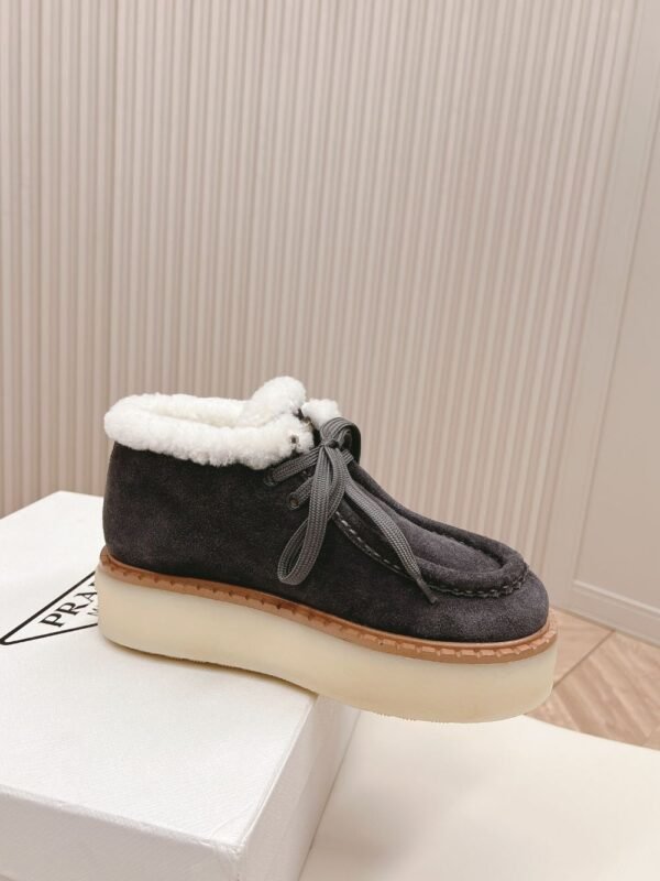 Prada Snow Boots Grey