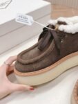 Prada Snow Boots Brown