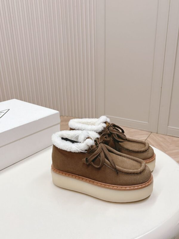 Prada Snow Boots  Deep Khaki