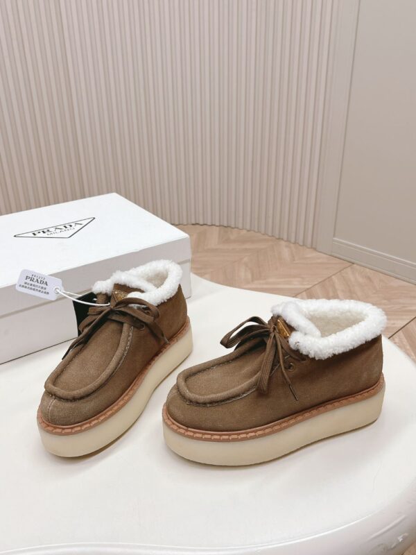 Prada Snow Boots  Deep Khaki