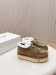 Prada Snow Boots Camel