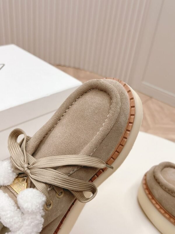 Prada Snow Boots Camel