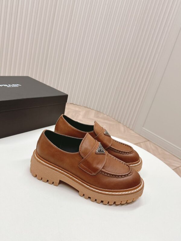 Prada Loafers 1913  Camel