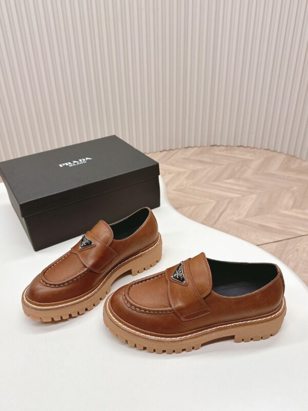 Prada Loafers 1913  Camel