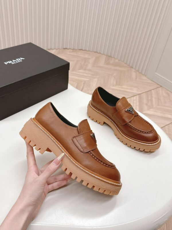Prada Loafers 1913  Camel
