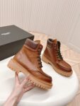 Prada Martin Boots 24ss Camel
