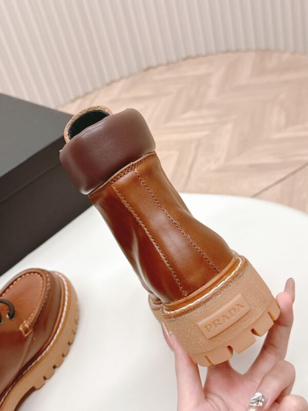 Prada Martin Boots 24ss Camel