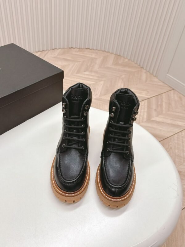 Prada Martin Boots 24ss Black