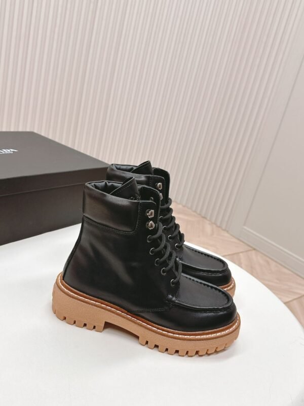 Prada Martin Boots 24ss Black