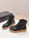 Prada Martin Boots 24ss Black