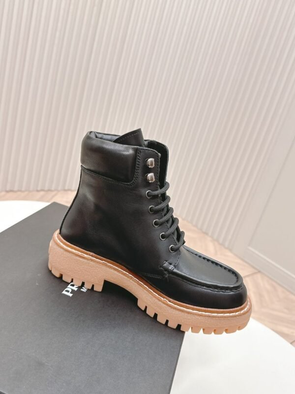 Prada Martin Boots 24ss Black