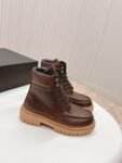 Prada Martin Boots 24ss Brown