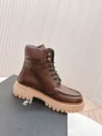 Prada Martin Boots 24ss Brown