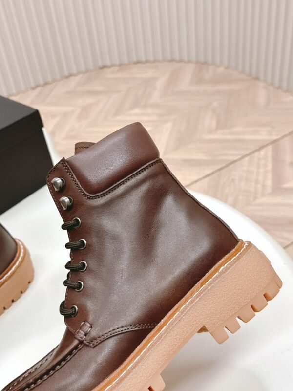 Prada Martin Boots 24ss Brown