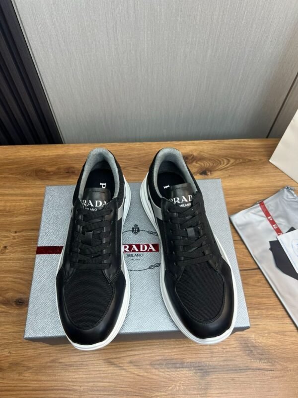 Prada Sneakers Black Grey