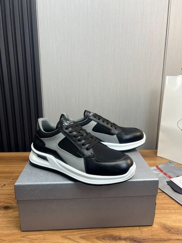 Prada Sneakers Black Grey