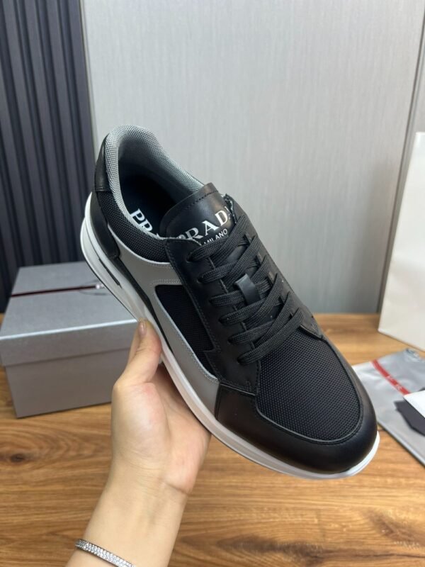 Prada Sneakers Black Grey
