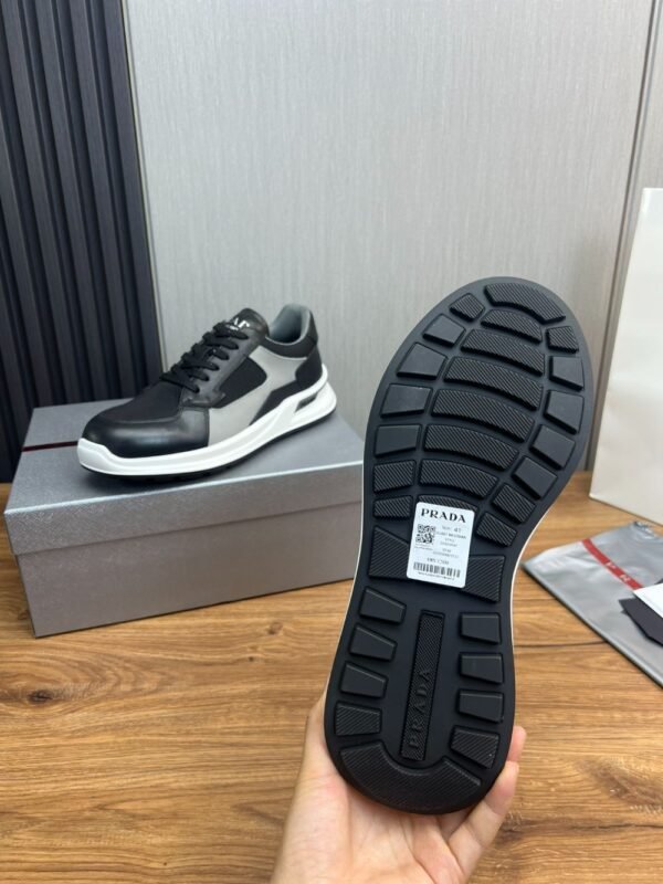 Prada Sneakers Black Grey