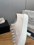 Prada Canvas Shoes Deep Pink