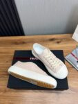 Prada Canvas Shoes Deep Pink