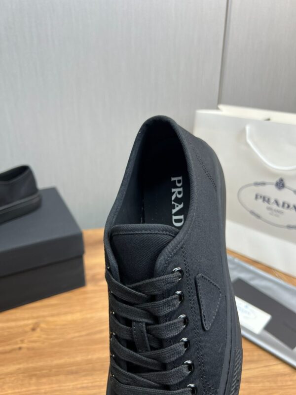 Prada Canvas Shoes Black