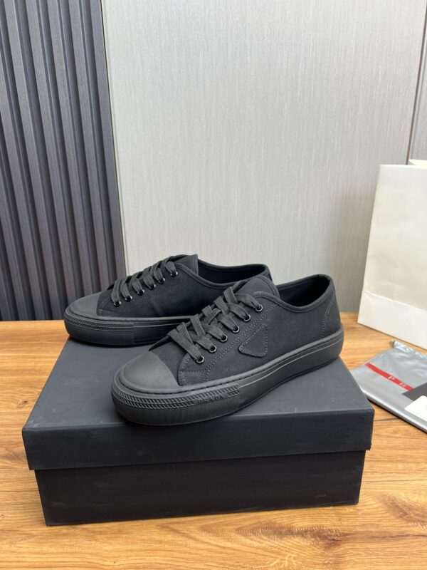 Prada Canvas Shoes Black