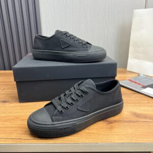Prada Canvas Shoes Black