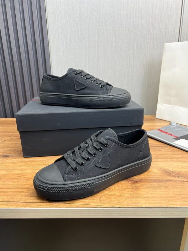 Prada Canvas Shoes Black