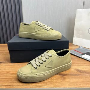 Prada Canvas Shoes Green