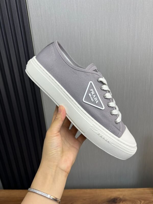 Prada Canvas Shoes Grey