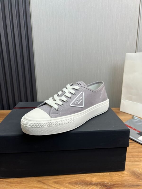 Prada Canvas Shoes Grey