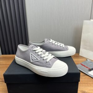 Prada Canvas Shoes Grey