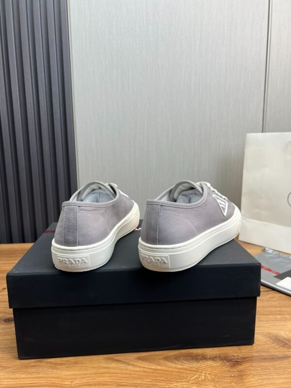 Prada Canvas Shoes Grey