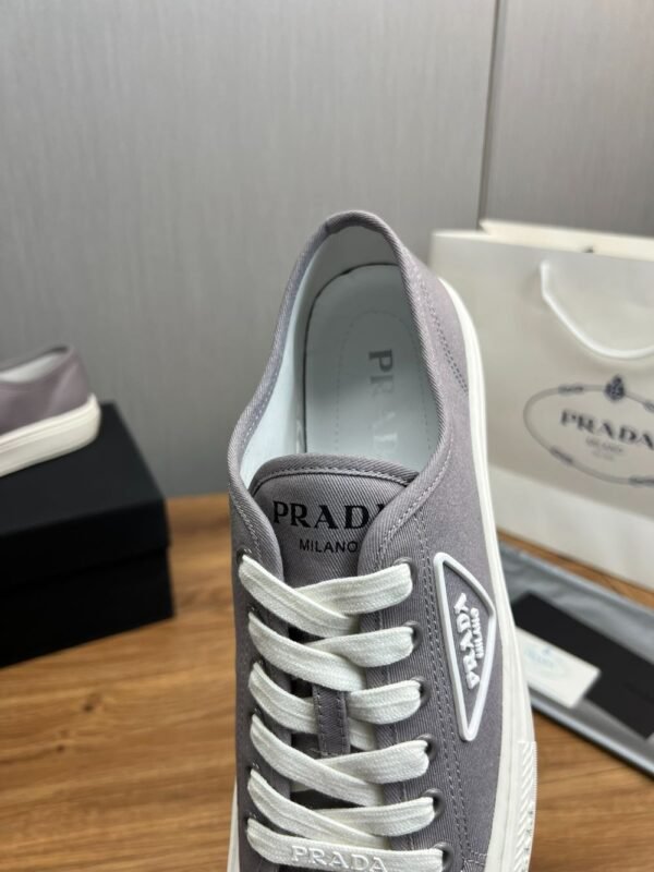 Prada Canvas Shoes Grey