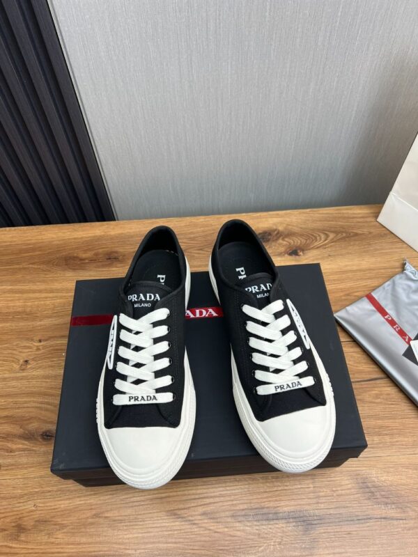 Prada Canvas Shoes Black