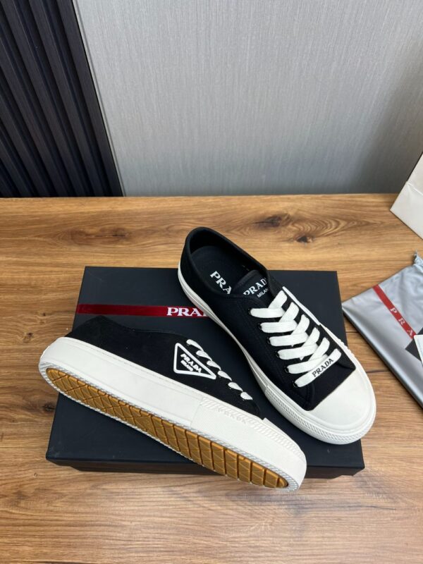 Prada Canvas Shoes Black