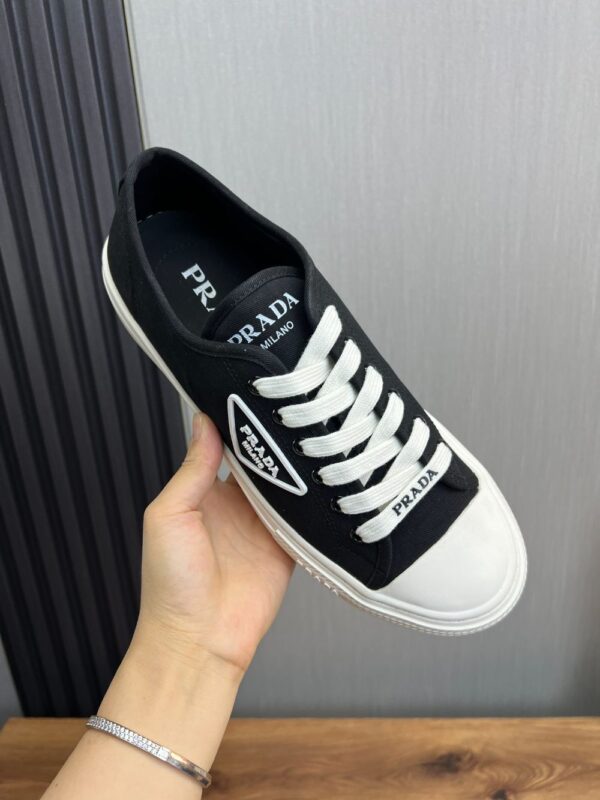 Prada Canvas Shoes Black