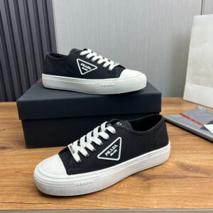 Prada Canvas Shoes Black
