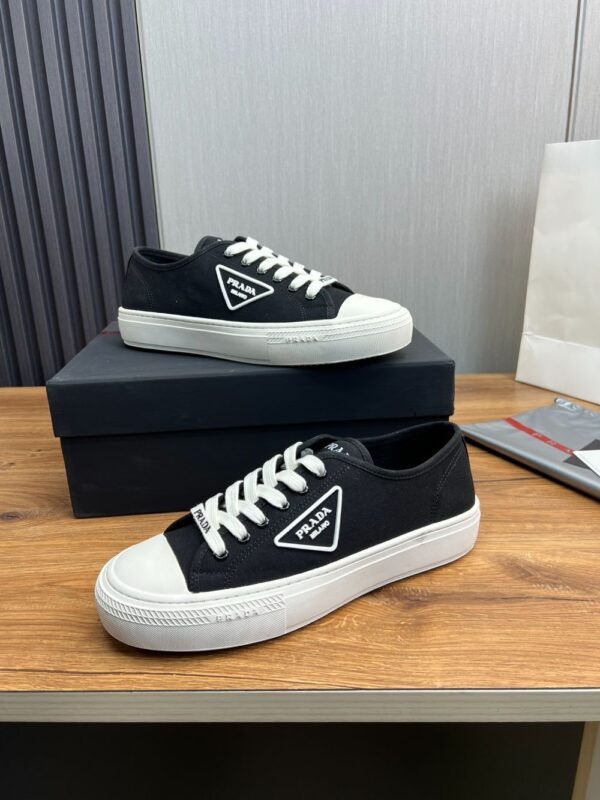 Prada Canvas Shoes Black