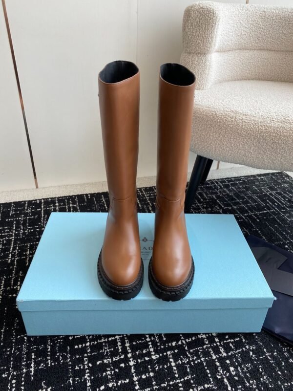 Prada Long Boots 24ss Brown