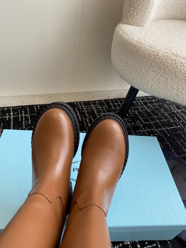 Prada Long Boots 24ss Brown