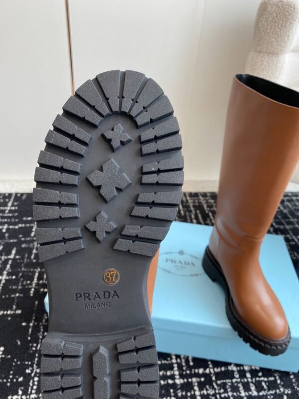 Prada Long Boots 24ss Brown