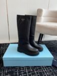 Prada Long Boots 24ss Black