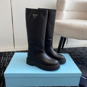 Prada Long Boots 24ss Black