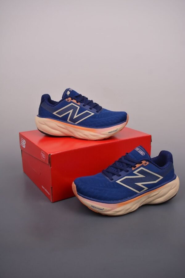 New Balance Fresh Foam X  More V3 TDS Deep Blue Cream Pink